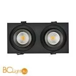 Встраиваемый спот (точечный светильник) Donolux DL18621/02SQ Black Dim - Фото 2