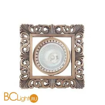 Встраиваемый спот (точечный светильник) Donolux SA1563-Old Brass