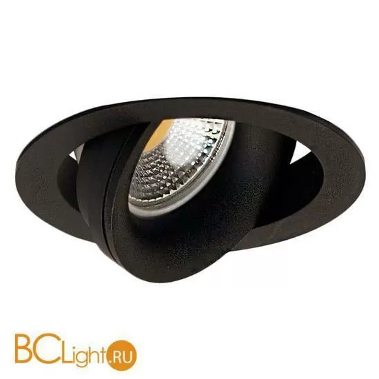Встраиваемый спот (точечный светильник) Donolux DL18412/01TR Black
