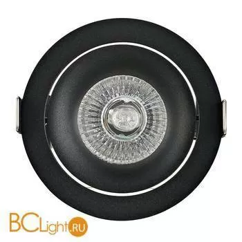 Встраиваемый спот (точечный светильник) Donolux DL18412/01TR Black - Фото 1