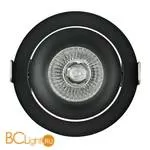 Встраиваемый спот (точечный светильник) Donolux DL18412/01TR Black - Фото 1