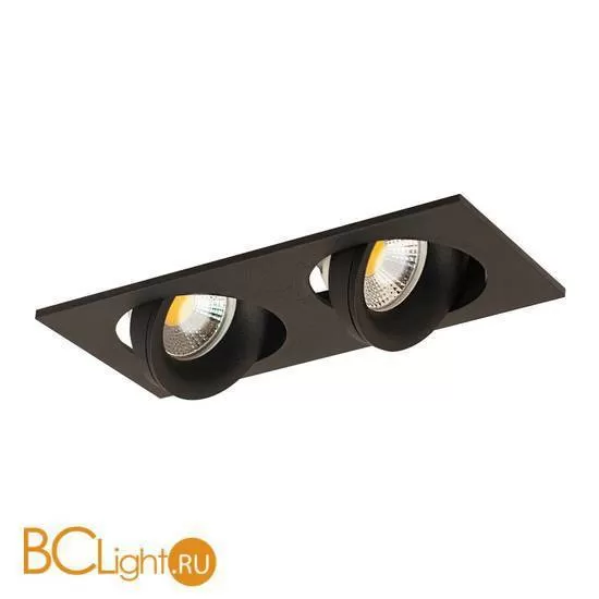 Встраиваемый спот (точечный светильник) Donolux DL18412/02TSQ Black