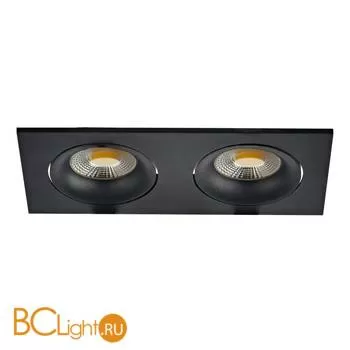 Встраиваемый спот (точечный светильник) Donolux DL18412/02TSQ Black - Фото 0