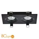 Встраиваемый спот (точечный светильник) Donolux DL18412/02TSQ Black - Фото 1