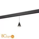 Подвесной трековый светильник для магнитного шинопровода Donolux SPACE-Track system Tring DL20297WW5BS 5W 3000K 348Lm черный