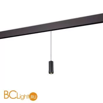 Подвесной трековый светильник для магнитного шинопровода Donolux SPACE-Track system Pratica DL20299WW10BS 10W 3000K 732Lm черный