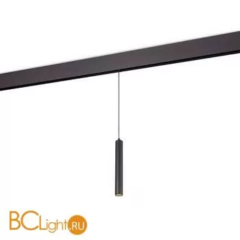 Подвесной трековый светильник для магнитного шинопровода Donolux SPACE-Track system Charm DL20296WW10BS 10W 3000K 708Lm черный