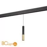 Подвесной трековый светильник для магнитного шинопровода Donolux SPACE-Track system Tandem DL20298WW5BS 5W 3000K 341Lm черный/золото