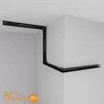 L-образный угол-соединитель для подвесного/накладного/встраиваемого шинопровода Donolux SPACE-Track system L corner CB - Фото 0