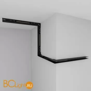 L-образный угол-соединитель для подвесного/накладного шинопровода Donolux SPACE-Track system L corner CB M - Фото 0