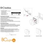 Настенный светильник Donolux DL18374/11WW - Схема