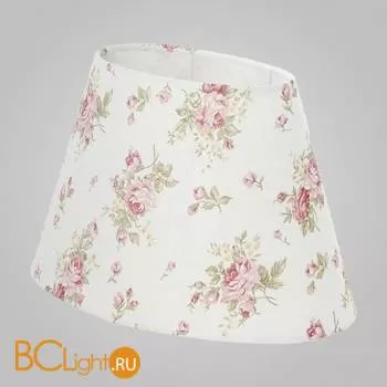 Абажур белого цвета с розами Eglo 1+1 Vintage 49979