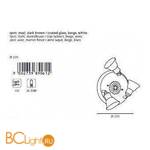 Спот (точечный светильник) Eglo Alamo 89061 - Схема