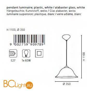 Подвесной светильник Eglo Albany 90978 - Схема