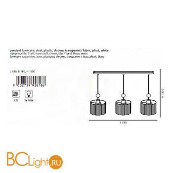 Подвесной светильник Eglo Albaredo 92818 - Схема