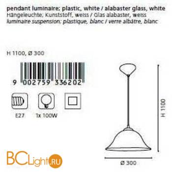 Подвесной светильник Eglo Alessandra 3362 - Схема