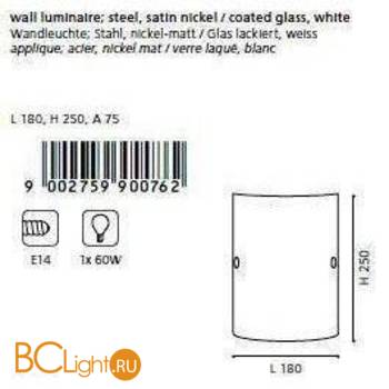 Настенный светильник Eglo Almera 1 90076 - Схема