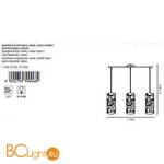 Подвесной светильник Eglo Amadora 90048 - Схема