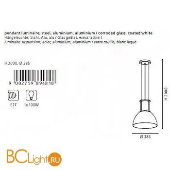 Подвесной светильник Eglo Andria 89481 - Схема