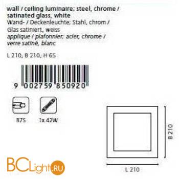Потолочный светильник Eglo Auriga 85092 - Схема