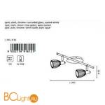 Спот (точечный светильник) Eglo Balbino 91812 - Схема