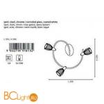 Спот (точечный светильник) Eglo Balbino 91813 - Схема