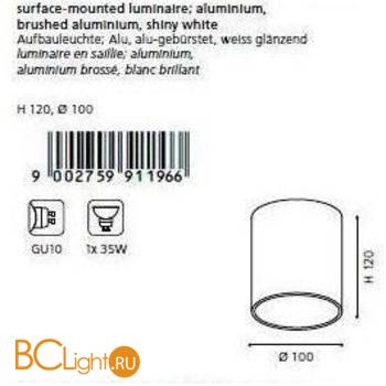 Спот (точечный светильник) Eglo Bantry 91196 - Схема