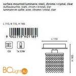 Спот (точечный светильник) Eglo Bantry 90118 - Схема