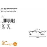 Спот (точечный светильник) Eglo Bimeda 31006 - Схема