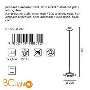 Подвесной светильник Eglo Bootes 90807 - Схема
