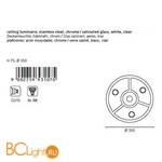 Потолочный светильник Eglo Cabo 93107 - Схема