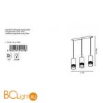 Подвесной светильник Eglo Carmelia 91415 - Схема