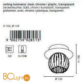 Потолочный светильник Eglo Civo 92851 - Схема
