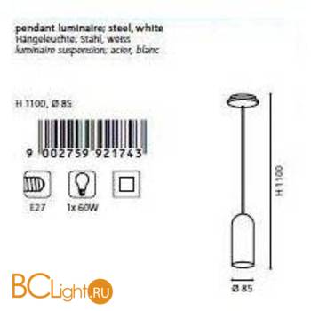 Подвесной светильник Eglo Coledro 92174 - Схема