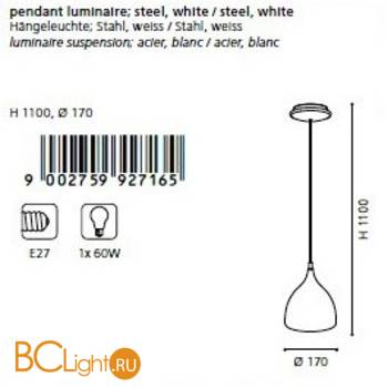 Подвесной светильник Eglo Coretto 92716 - Схема