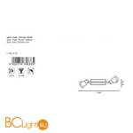 Спот (точечный светильник) Eglo Davida 1 30833 - Схема