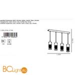 Подвесной светильник Eglo Diamond 90696 - Схема