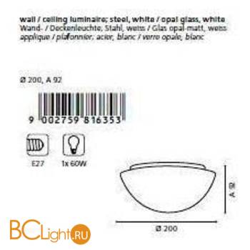 Потолочный светильник Eglo Ella 81635 - Схема