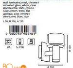 Бра Eglo Fabiana 90578 - Схема