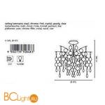 Потолочный светильник Eglo Fedra 92848 - Схема