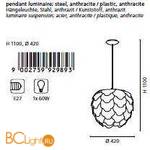 Подвесной светильник Eglo Filetta 92989 - Схема