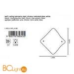 Настенно-потолочный светильник Eglo Firenze 80345 - Схема