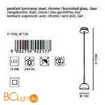Подвесной светильник Eglo Frossini 92217 - Схема