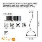 Подвесной светильник Eglo Gaetano 92952 - Схема