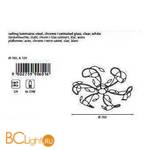 Потолочный светильник Eglo Gerbera 90601 - Схема