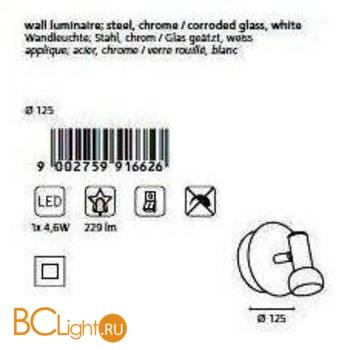 Спот (точечный светильник) Eglo Glossy1 91662 - Схема