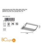 Потолочный светильник Eglo Grado 93017 - Схема