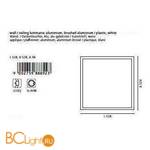 Настенно-потолочный светильник Eglo Idun 88892 - Схема