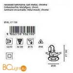 Встраиваемый спот (точечный светильник) Eglo Igoa 93219 - Схема