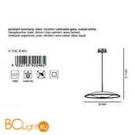 Подвесной светильник Eglo Jamera 92098 - Схема